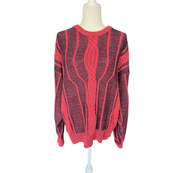 Sweaters - Vintage Basic Elements sweater made from 100% cotton, tagged size Large
